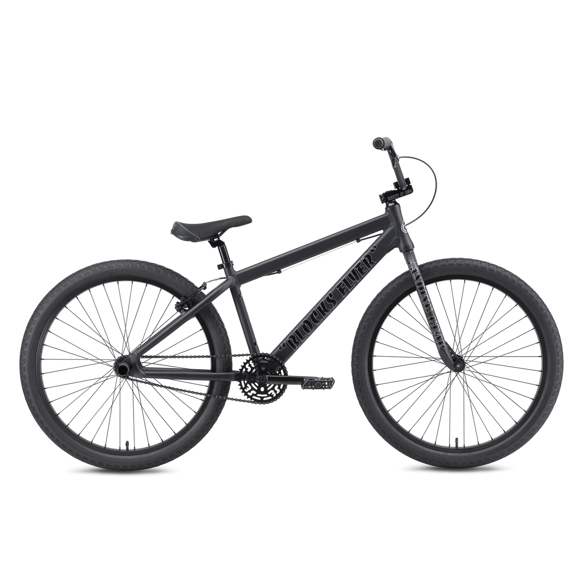 2026 SE Blocks Flyer 26 Matte Black – California Bike & Snowboard