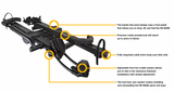 Küat NV 2.0 Base Hitch Bike Rack, Black