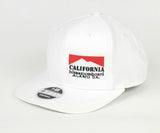 CBS Classic Snapback New Era Hat White