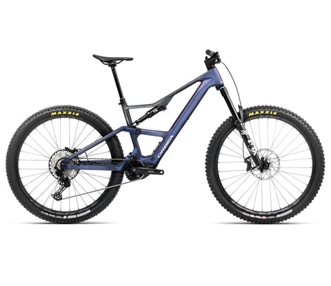 2025 Orbea RISE LT M20 630W Tanzanite Carbon With Fox 36 Float Factory