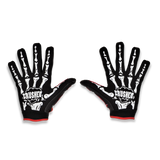 SE Bikes Retro Gloves Black and Red