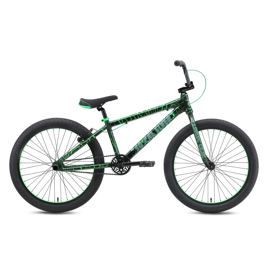 2026 So Cal Flyer 24 Green Crackle – California Bike & Snowboard