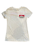 California Bike and Snowboard Women's classic Tee White