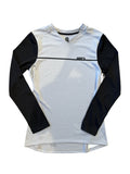 100% Women's Ridecamp Long Sleeve All Mountain Jersey, Grey/Black