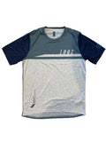 100% AIRMATIC Jersey Steel Blue/Grey