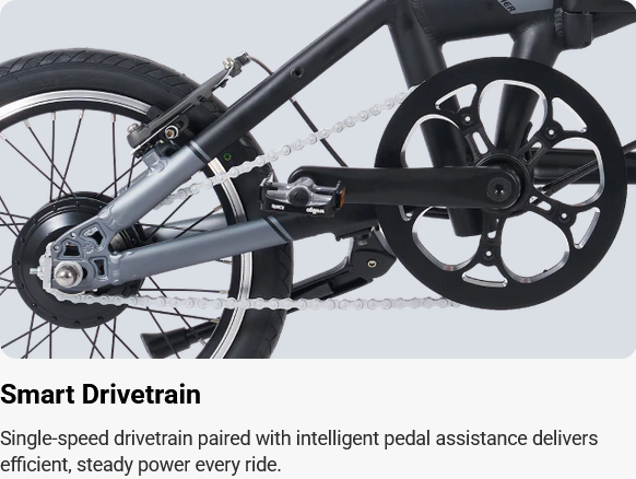 K-Feather | Lightest Folding Electric Bike for Commuting
