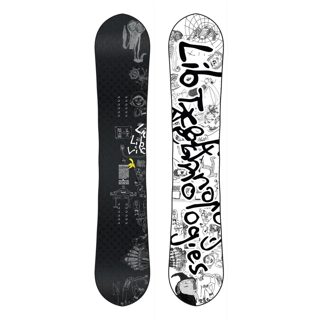 roxy ally banana blem snowboard 2020 Lib Tech Skate Banana – California Bike & Snowboard