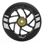 Fuzion Flight Wheel 110mm Black with Black Core (Pair)